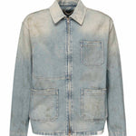 Giacca Jorney in denim GMP01941 P00208250491 GOLDEN GOOSE 