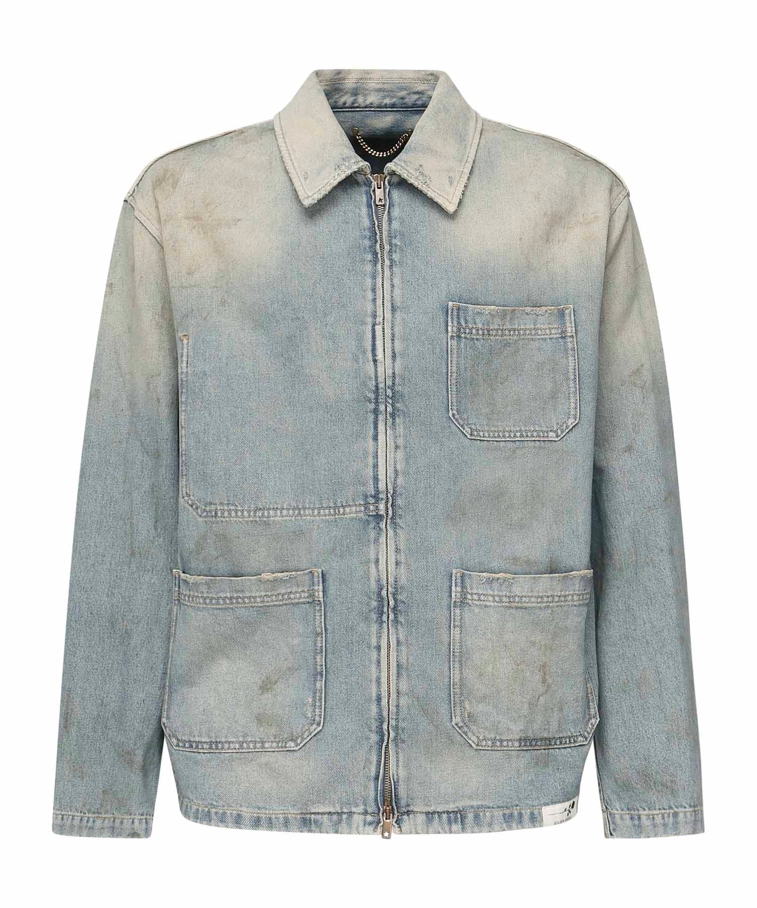 Giacca Jorney in denim GMP01941 P00208250491 GOLDEN GOOSE 