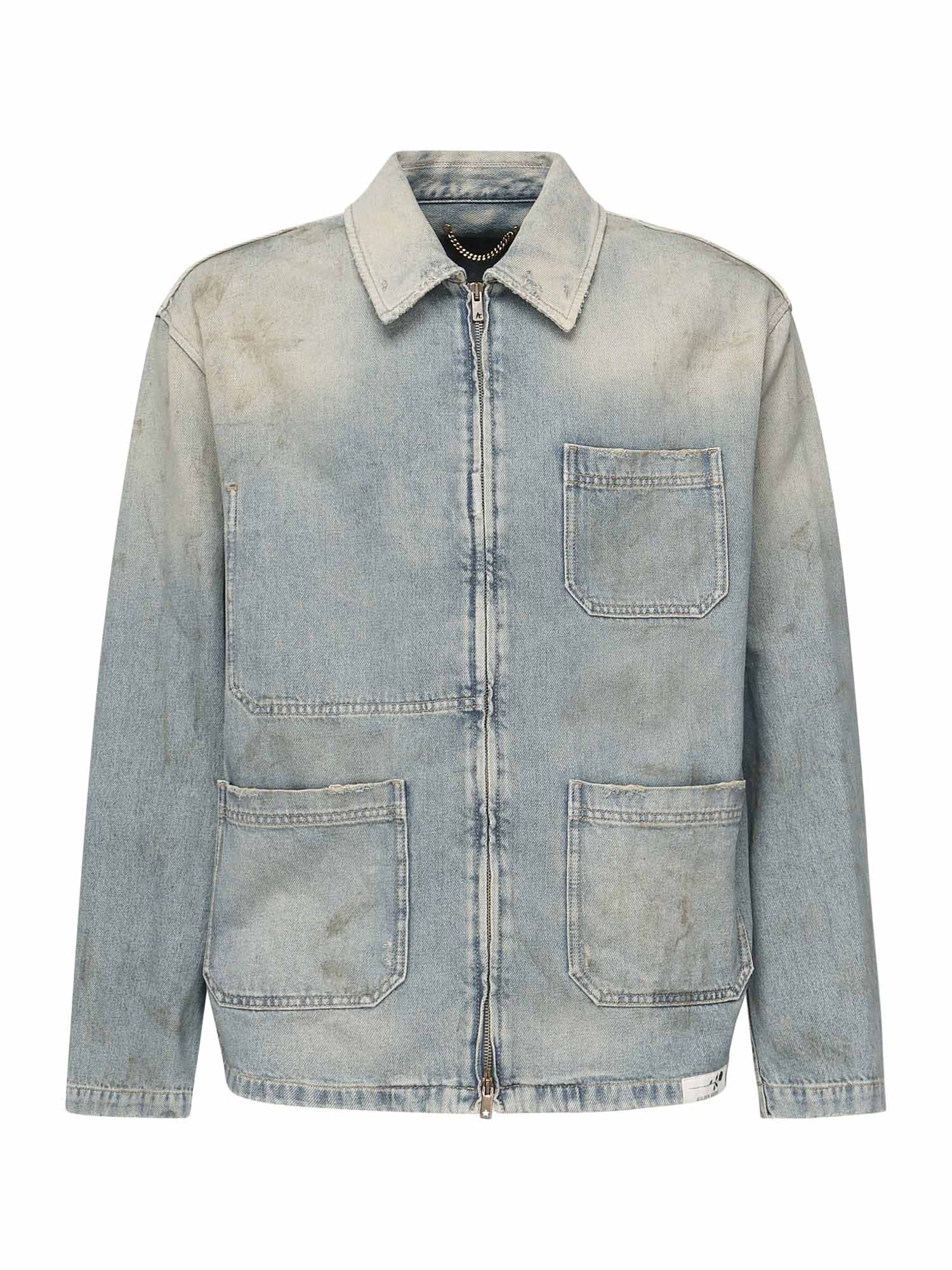Giacca Jorney in denim GMP01941 P00208250491 GOLDEN GOOSE 