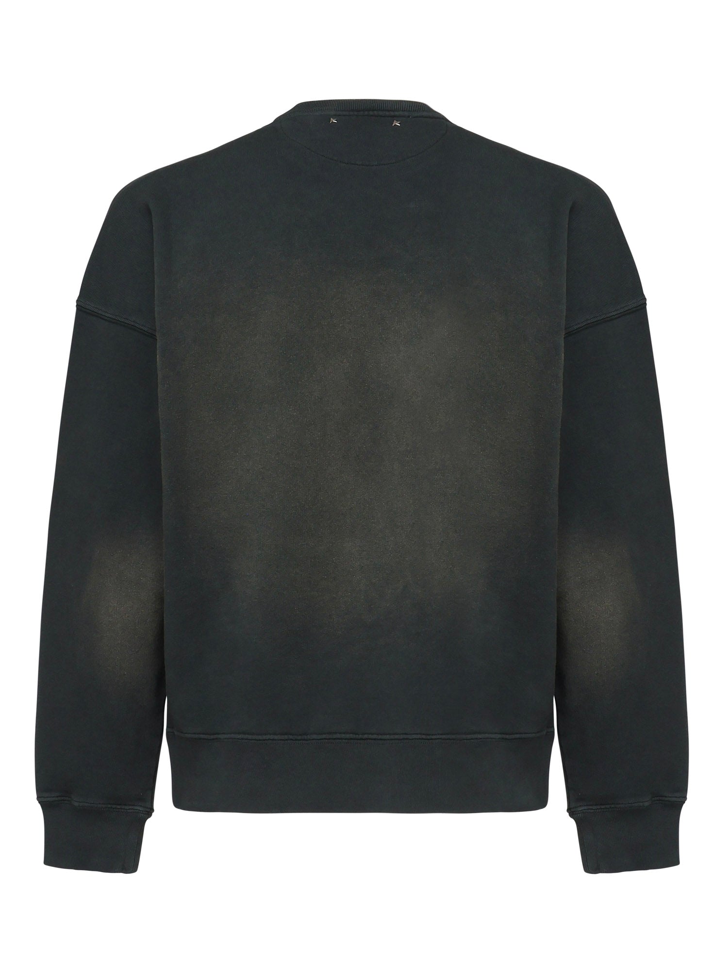 Felpa con ricamo logo GUP01938 P00214690498 GOLDEN GOOSE 