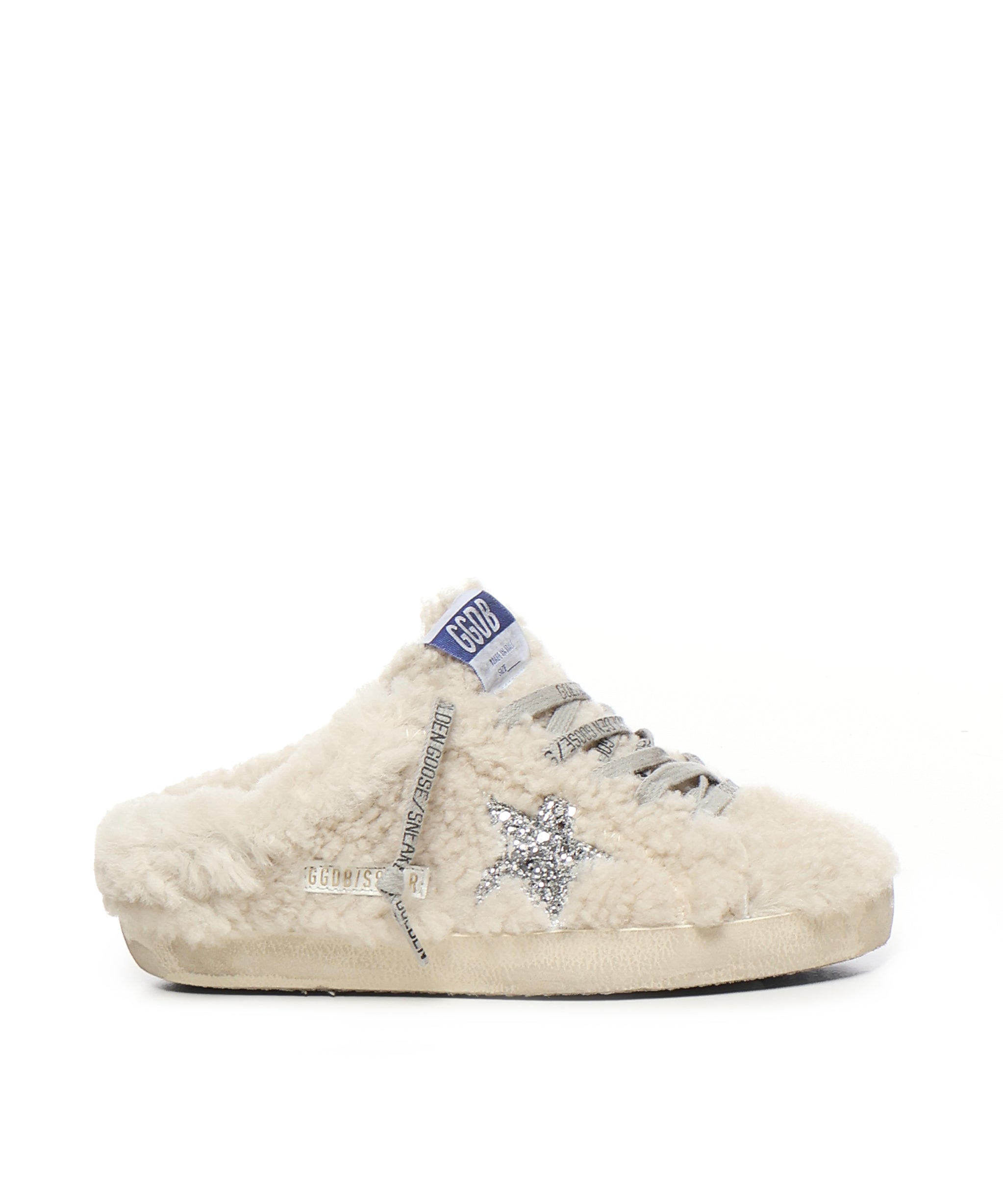 Sneakers Sabot Super-Star in shearling<BR/> GWF00110 F00198710757 GOLDEN GOOSE 