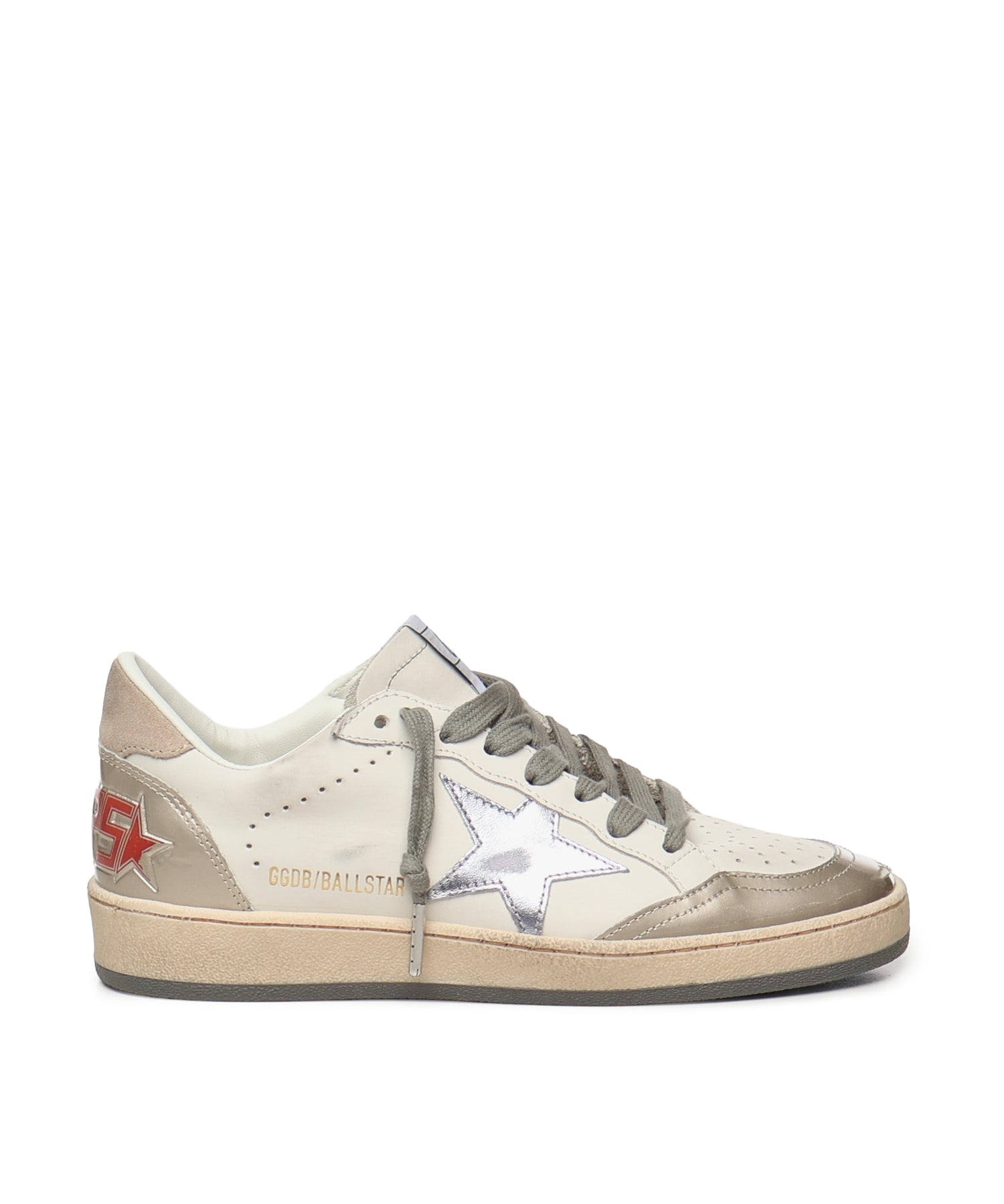 Ball star in nappa stella argento GWF00117 F00747112272 GOLDEN GOOSE 