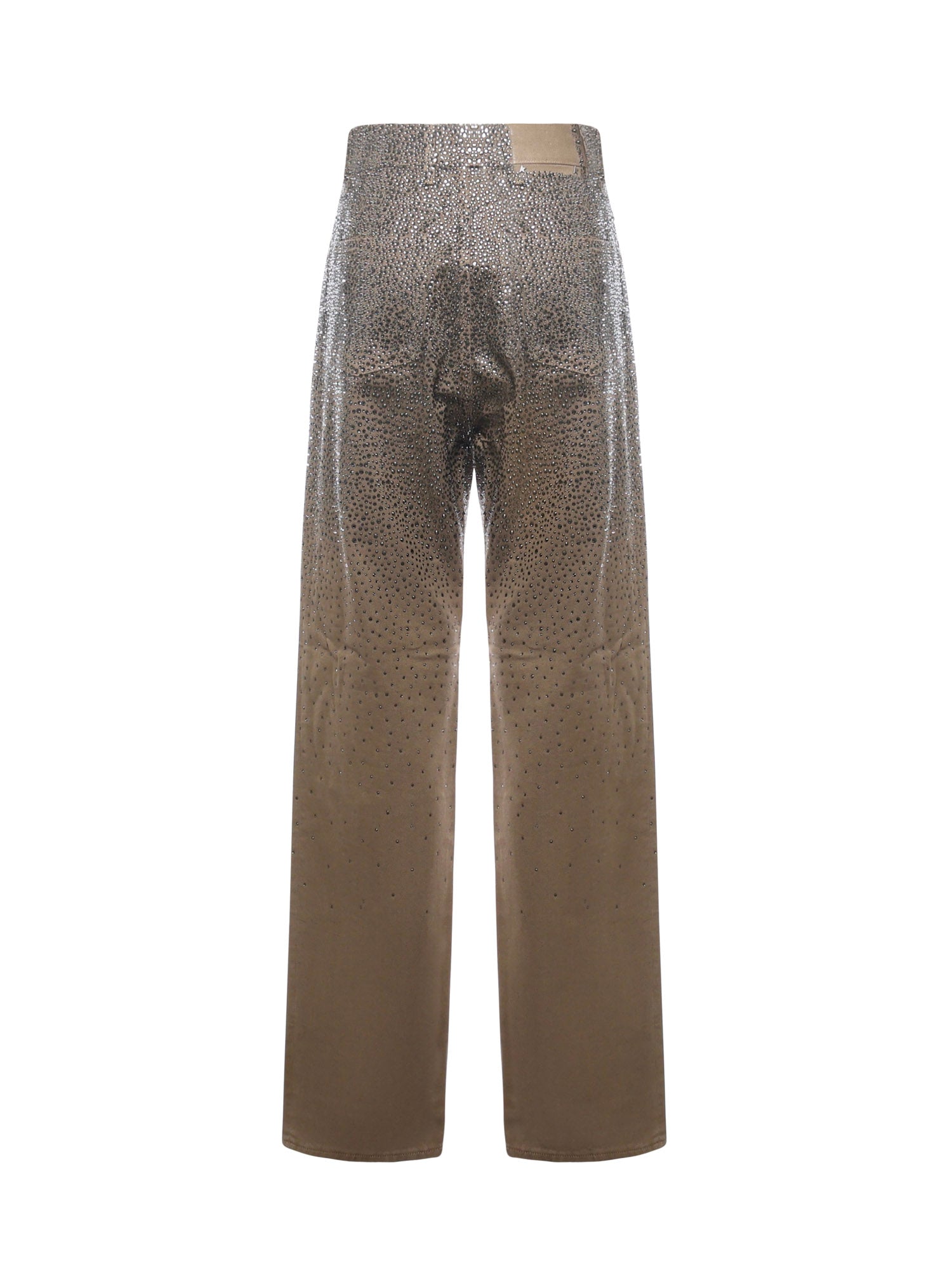 Pantaloni con Swarovski effetto degradè GWP00844 P00207515184 GOLDEN GOOSE 