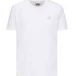 T-SHIRT IN COTONE CON LOGO GWP01220 P00059480185 GOLDEN GOOSE 