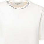 T-shirt con cristalli GWP01220 P00067310363 GOLDEN GOOSE 