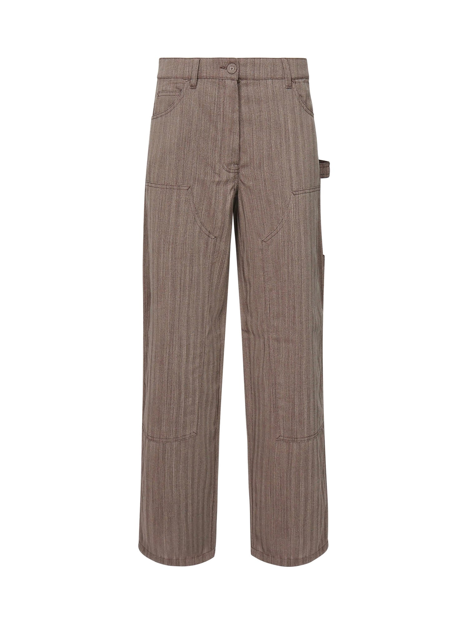 Pantalone Journey in misto lana GWP02462 P00209040190 GOLDEN GOOSE 