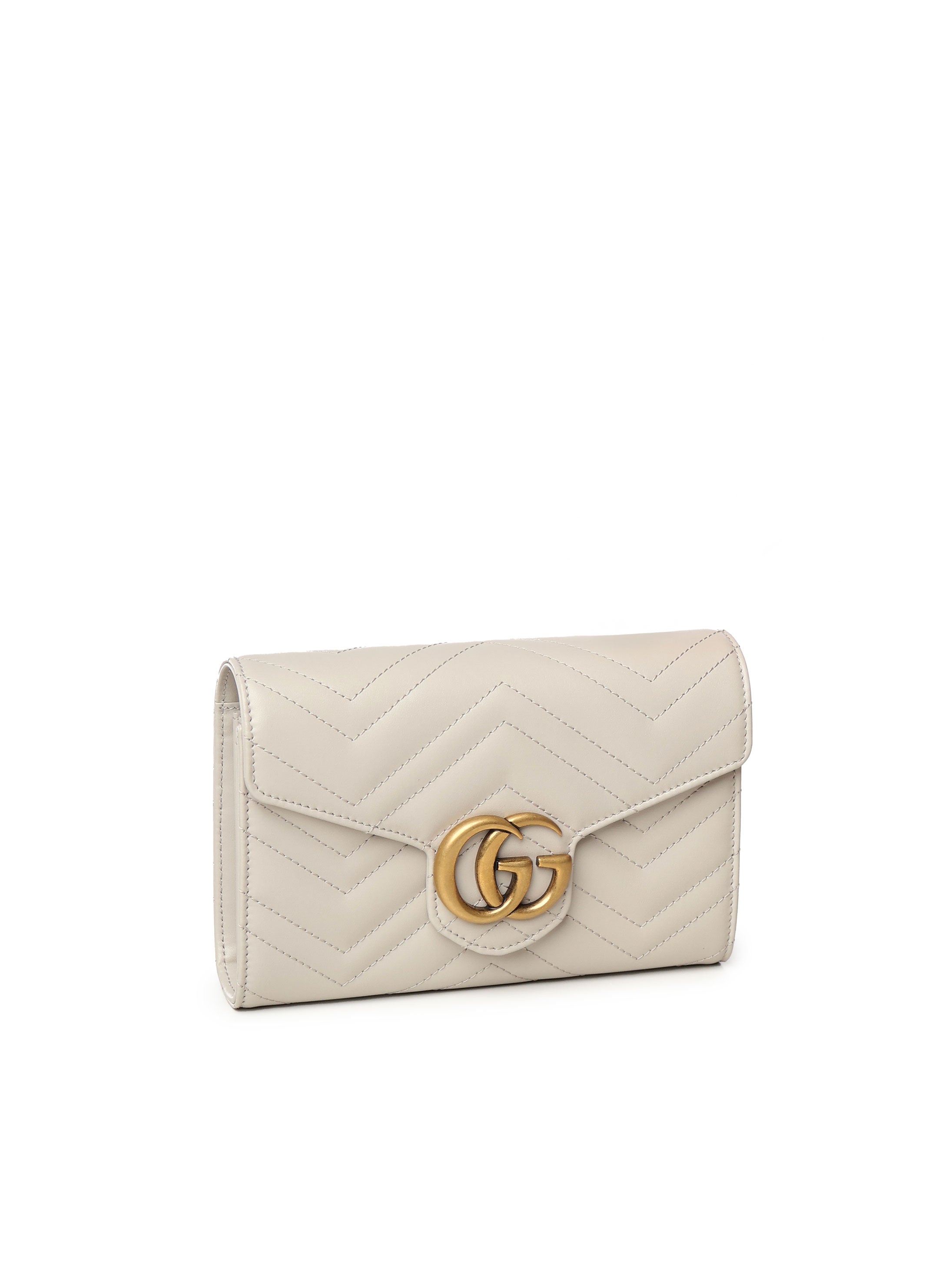 Portafoglio GG Marmont con catena 474575 DTDHT1712 GUCCI 