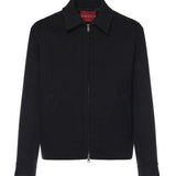 Giacca in lana double con zip 794813 Z7AON1120 GUCCI 