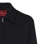Giacca in lana double con zip 794813 Z7AON1120 GUCCI 