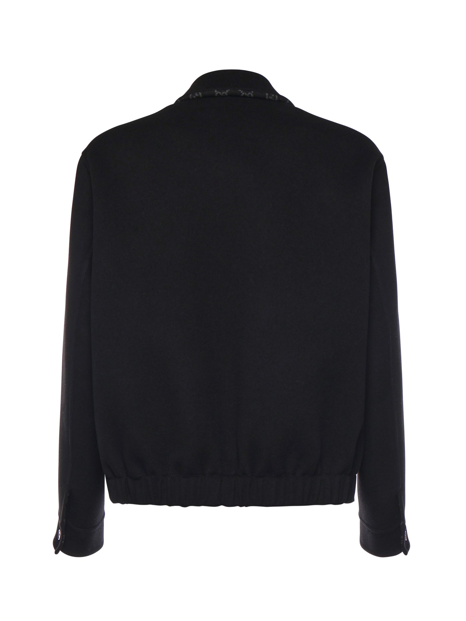 Giacca in lana double con zip 794813 Z7AON1120 GUCCI 