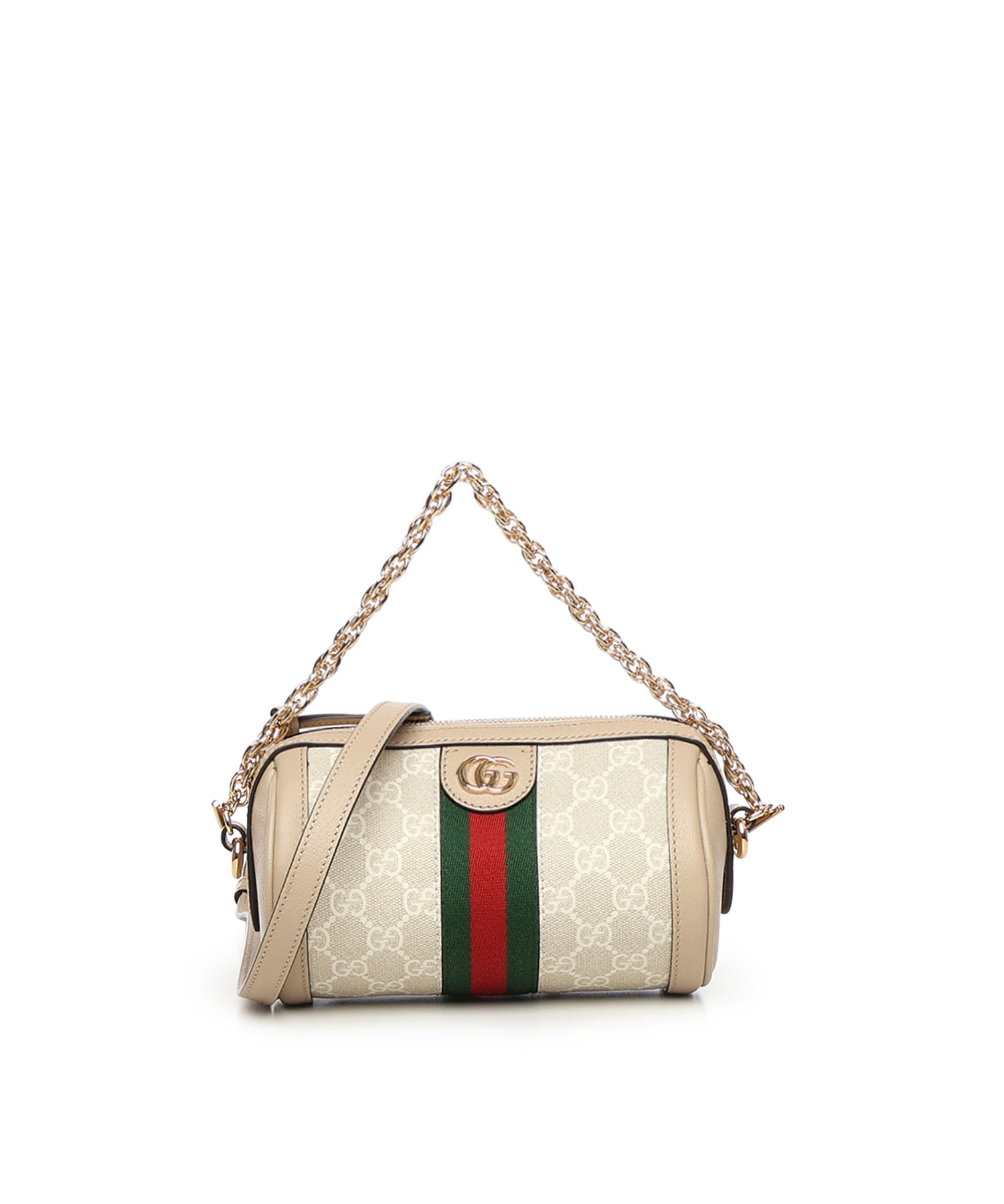 Borsa a cilindro Ophidia mini in tessuto GG 795208 UULAG9682 GUCCI 