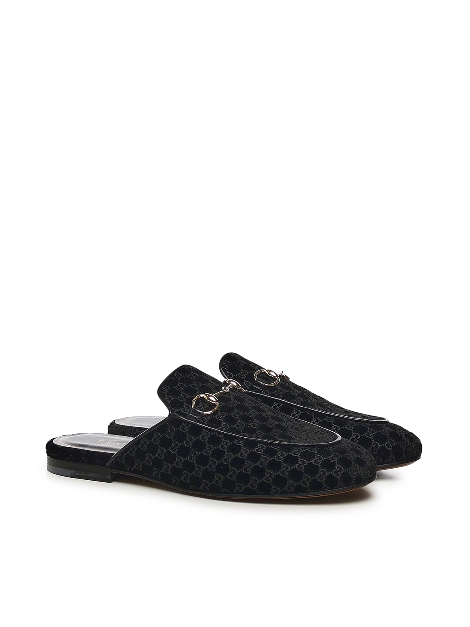 Slipper Princetown in velluto 802163 FAEUF1000 GUCCI 