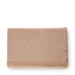 Scialle in lana e seta jacquard 809634 3GA385879 GUCCI 