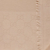 Scialle in lana e seta jacquard 809634 3GA385879 GUCCI 