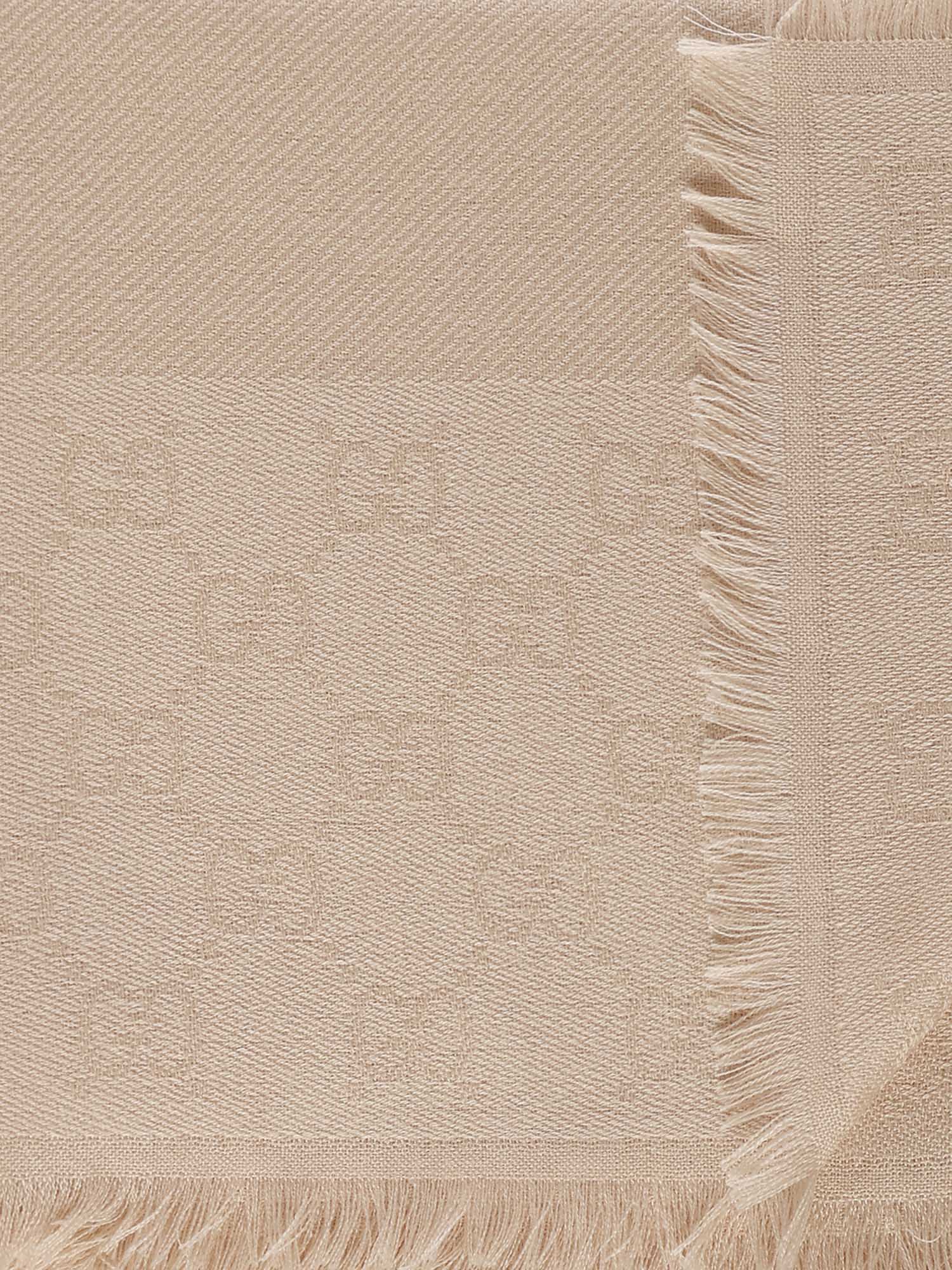 Scialle in lana e seta jacquard 809634 3GA385879 GUCCI 