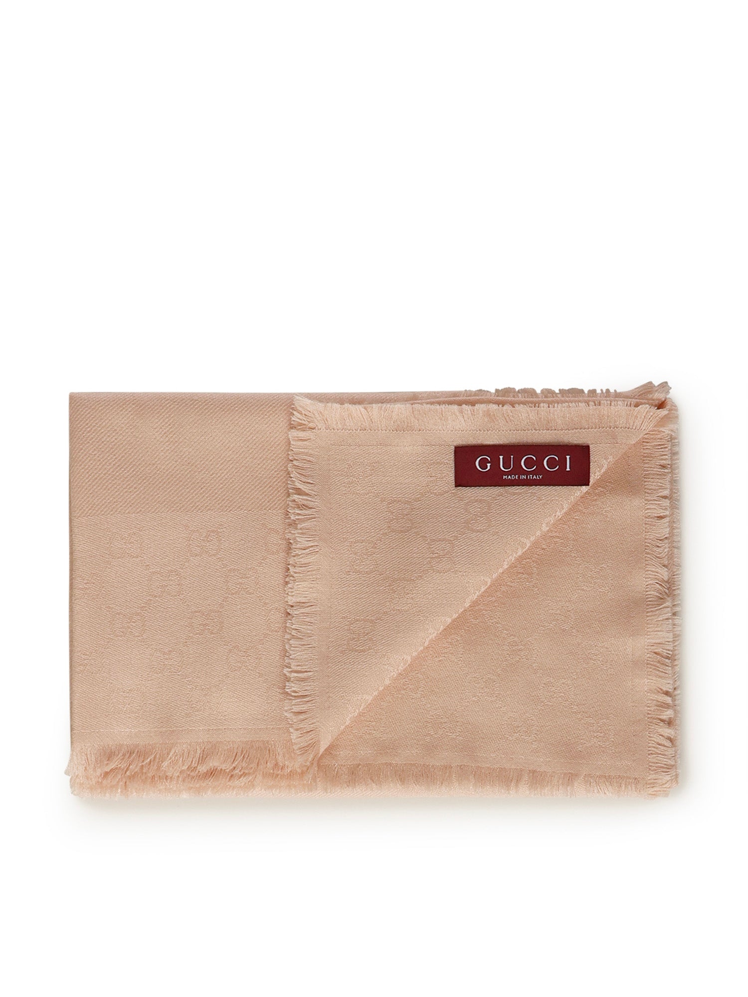 Scialle in lana e seta jacquard 809634 3GA385879 GUCCI 
