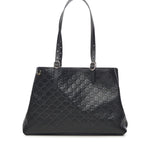 Borsa shopping GG Emblem in pelle<BR/> 815213 AAFDV1000 GUCCI 