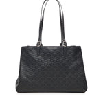 Borsa shopping GG Emblem in pelle<BR/> 815213 AAFDV1000 GUCCI 