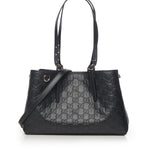 Borsa shopping GG Emblem in pelle media 815214 AAFDV1000 GUCCI 
