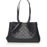 Borsa shopping GG Emblem in pelle media 815214 AAFDV1000 GUCCI 