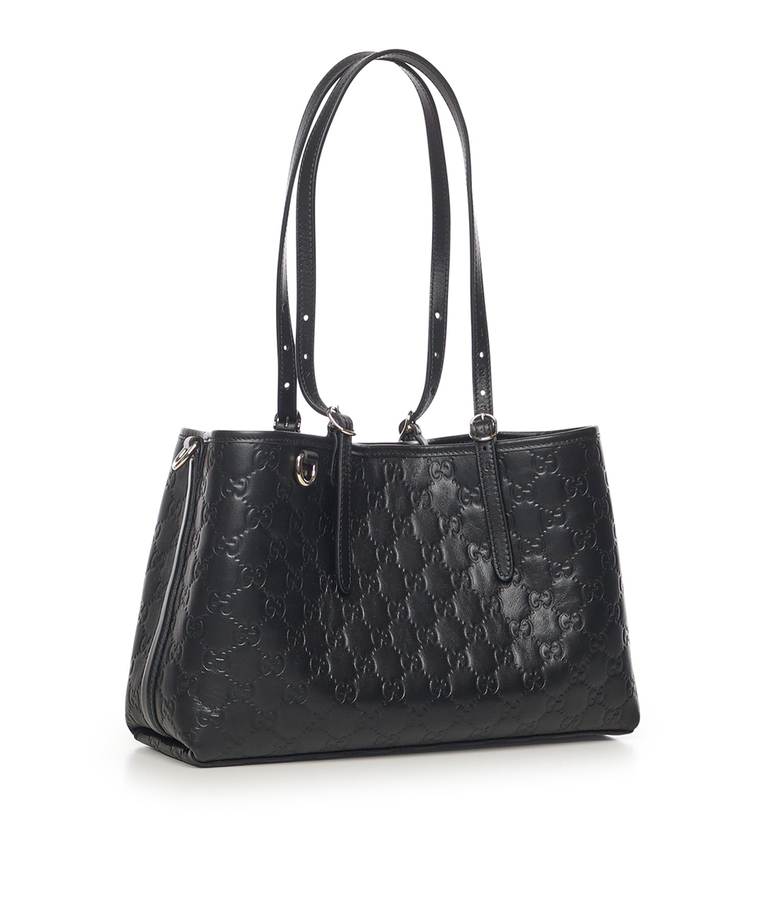 Borsa shopping GG Emblem in pelle media 815214 AAFDV1000 GUCCI 