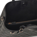 Borsa shopping GG Emblem in pelle media 815214 AAFDV1000 GUCCI 