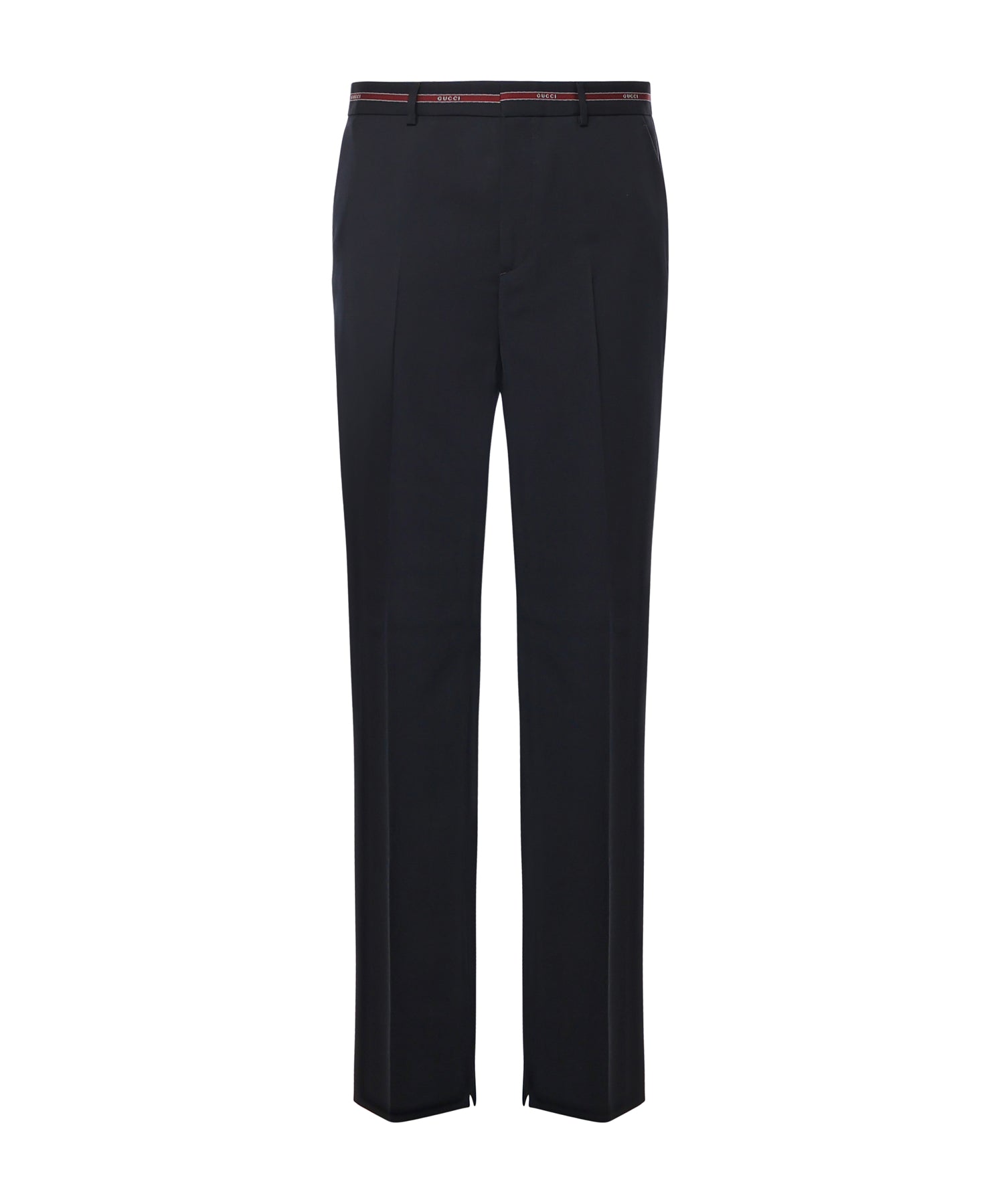 Pantalone in lana con dettaglio cimosa 832544 Z7AQV4668 GUCCI 
