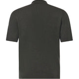 Polo in maglia di lana e cashmere a coste 833503 XKEYU3026 GUCCI 