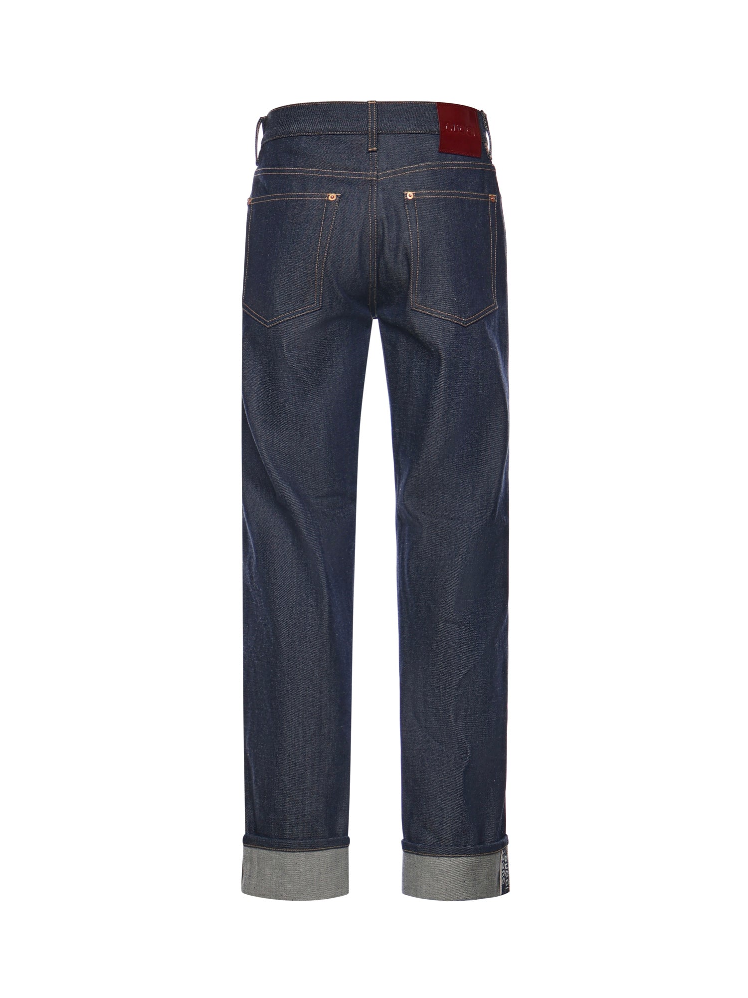 Jeans in denim con risvolti 834523 XDDCS4395 GUCCI 