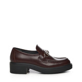 Mocassino in pelle con Morsetto 840725 0GQ002270 GUCCI 