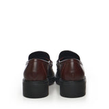 Mocassino in pelle con Morsetto 840725 0GQ002270 GUCCI 