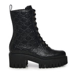 Stivaletto stringato in pelle GG 840739 AAE5Q1000 GUCCI 