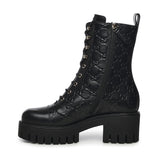 Stivaletto stringato in pelle GG 840739 AAE5Q1000 GUCCI 
