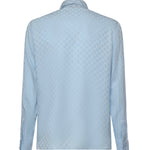 Camicia in seta GG jacquard 847034 ZATF94977 GUCCI 