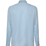 Camicia in seta GG jacquard 847034 ZATF94977 GUCCI 