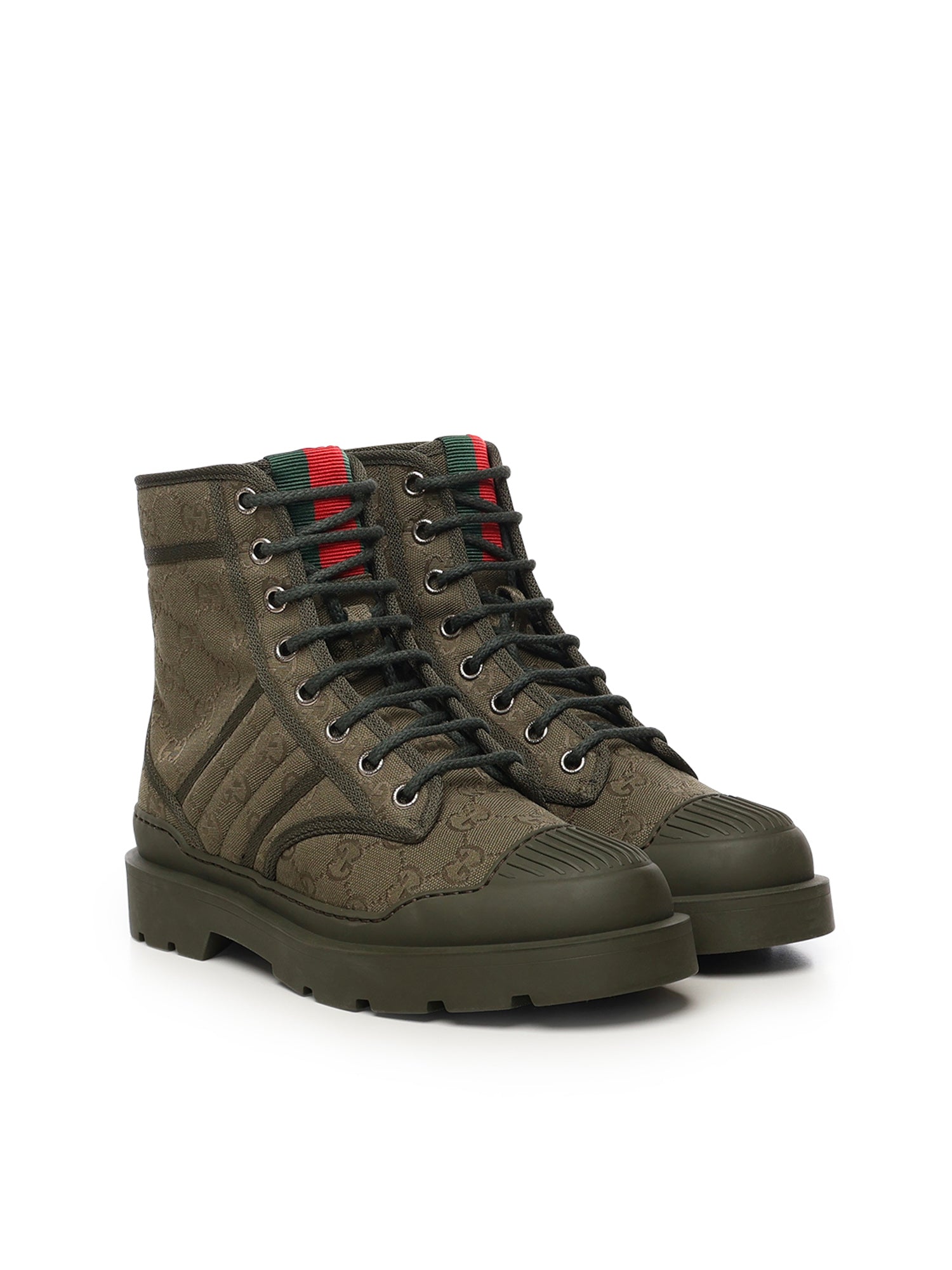 Stivale con dettaglio Web 847717 FAD7I3359 GUCCI 