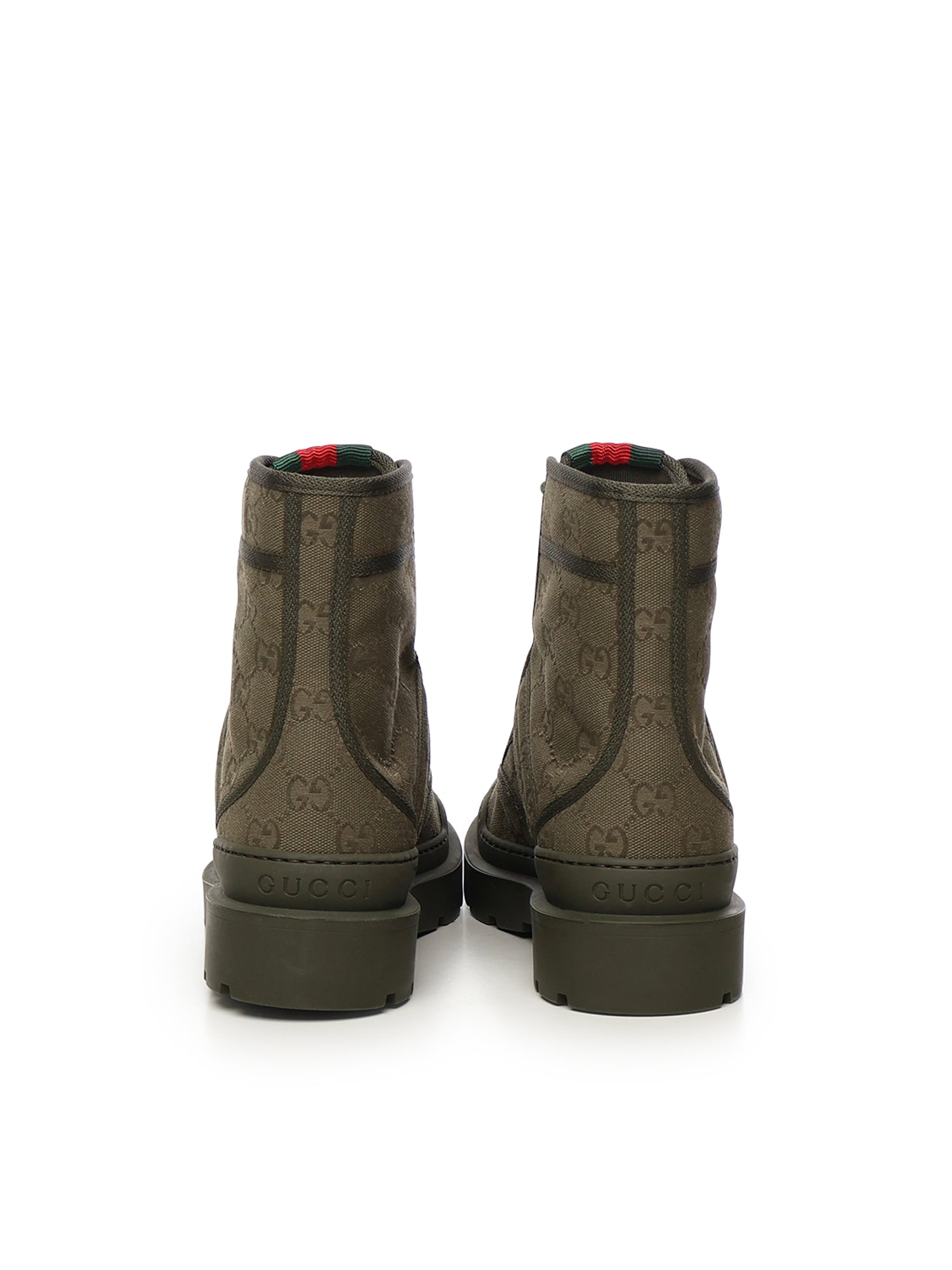 Stivale con dettaglio Web 847717 FAD7I3359 GUCCI 
