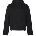 Giacca in lana con zip PREAW25M02158 BLK01 HELIOT EMIL 