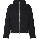 Giacca in lana con zip PREAW25M02158 BLK01 HELIOT EMIL 