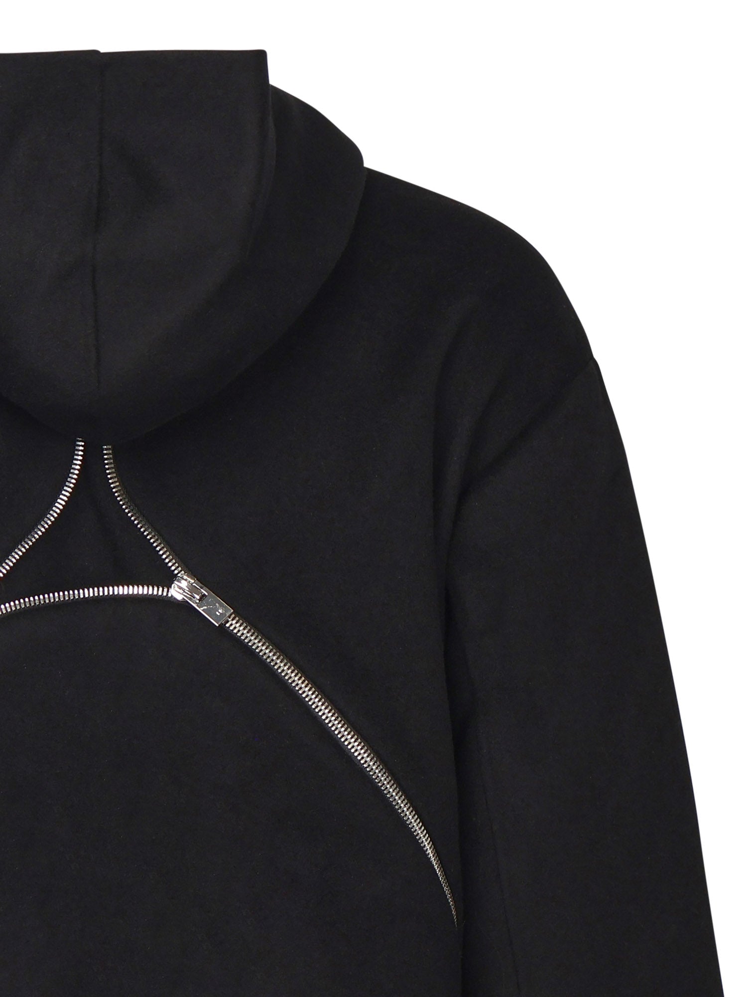 Giacca in lana con zip PREAW25M02158 BLK01 HELIOT EMIL 