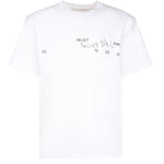 T-shirt Fulgens PREAW25M09141 WHT02 HELIOT EMIL 