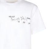 T-shirt Fulgens PREAW25M09141 WHT02 HELIOT EMIL 