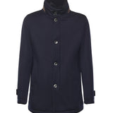 Carcoat in diagonal wool IM000369U 331869200 HERNO 