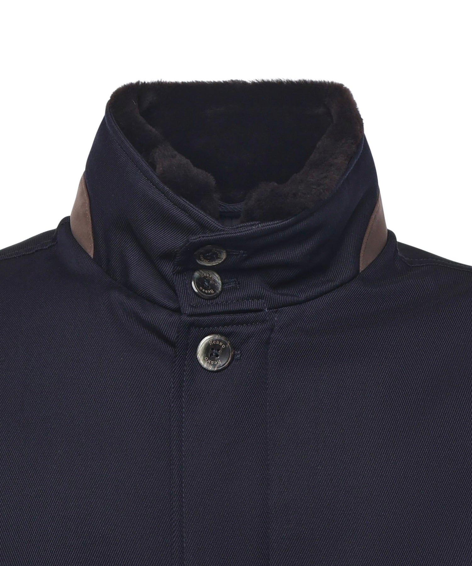Carcoat in diagonal wool IM000369U 331869200 HERNO 