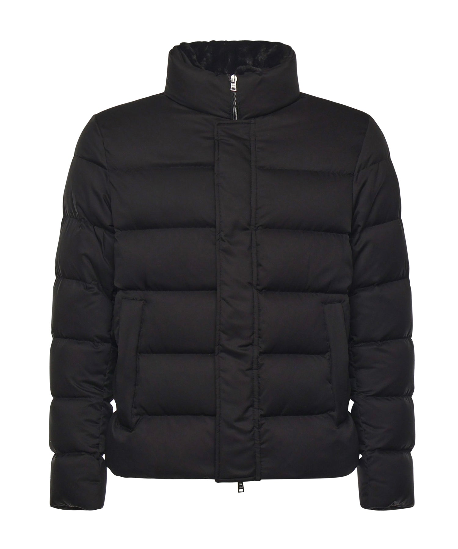 Bomber in ardenelle e faux fur PI001019U 12414Z9300 HERNO 