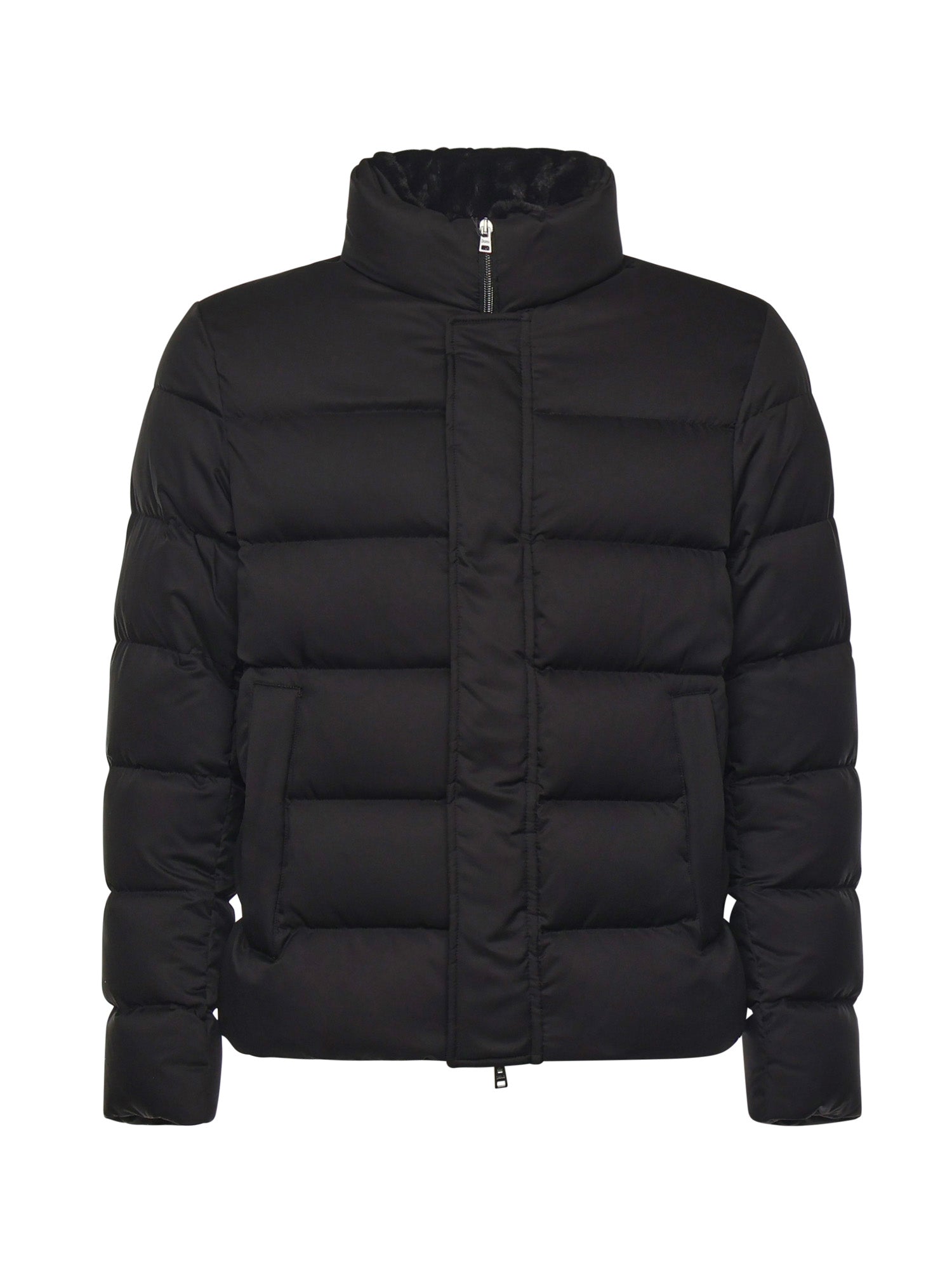Bomber in ardenelle e faux fur PI001019U 12414Z9300 HERNO 