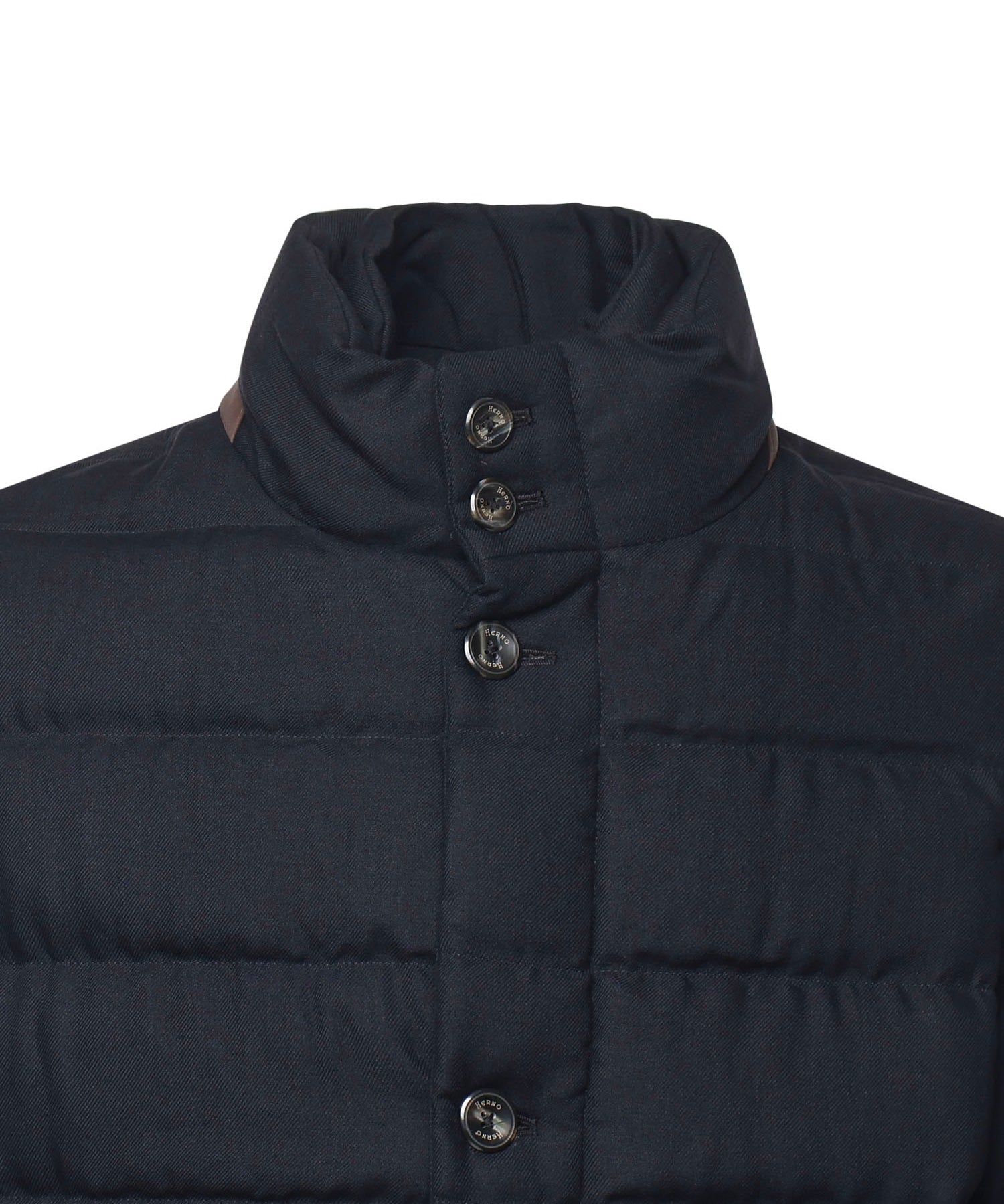 Piumino imbottito in misto lana e viscosa PI001270U 332789200 HERNO 