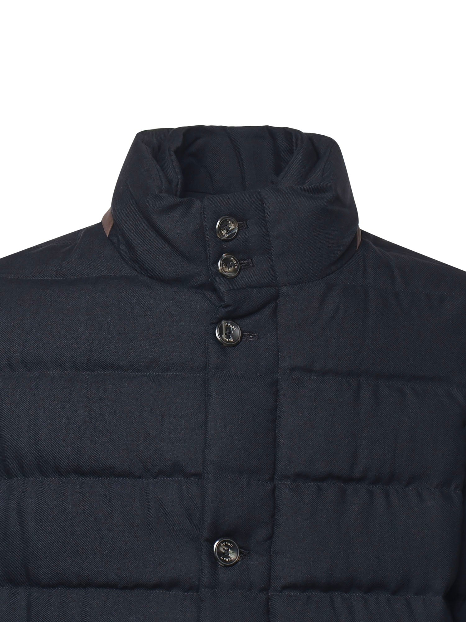 Piumino imbottito in misto lana e viscosa PI001270U 332789200 HERNO 