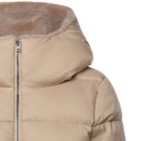 Piumino A-shape in arendelle e new lady faux fur PI001948D 12414Z1980 HERNO 
