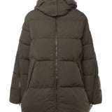 Piumino con cappuccio in nylon PI002097D 126267740 HERNO 